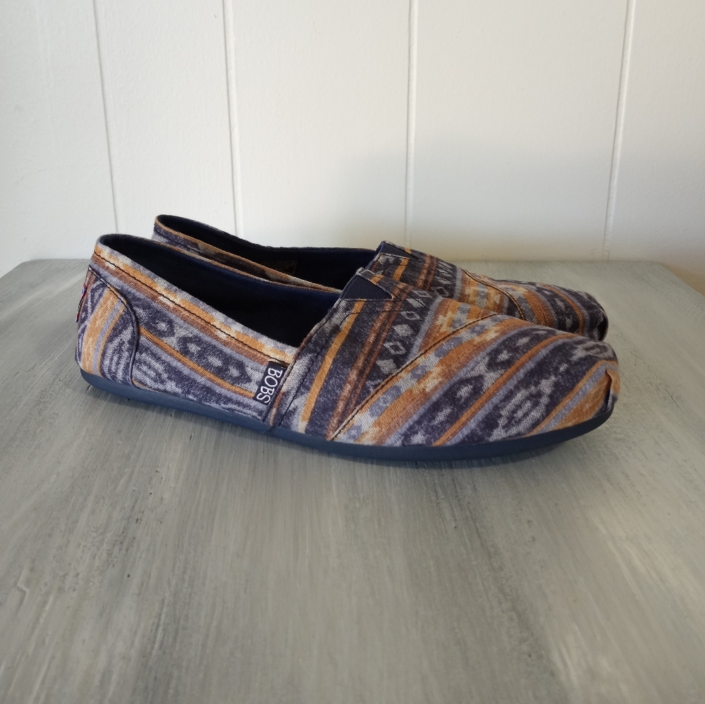 Bobs From Skechers Plush Wonder Shoes Slip On Flats Women's Size 10